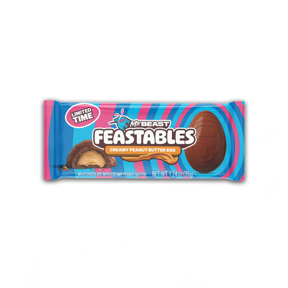 MrBeast Feastables Creamy Peanut Butter Egg (35g)