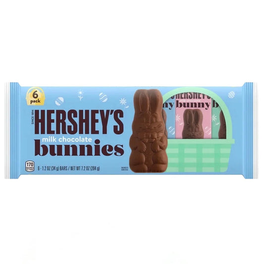 Hershey's Bunnies Milk Chocolate 6 Pack (204g)