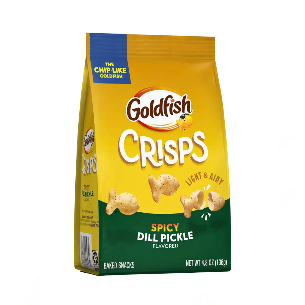 Goldfish Crisps Spicy Dill Pickle (136g)