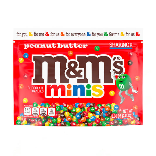 M&M’s Peanut Butter Minis Share Size (243g)
