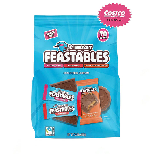 MrBeast Feastables Chocolate Assortment Variety Pack (909g) BB: 28/5/26