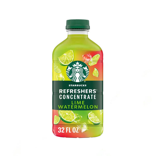 Starbucks Refreshers Concentrate Lime Watermelon (32oz)