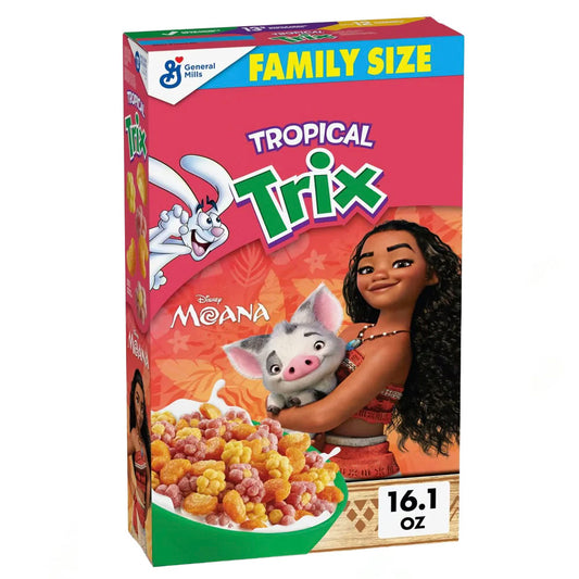 Trix Tropical Moana Family Size Cereal (456g)