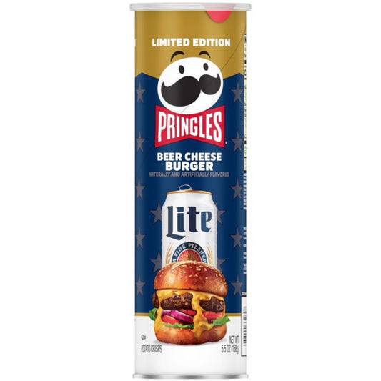 Pringles Beer Cheese Burger Limited Edition (158g)