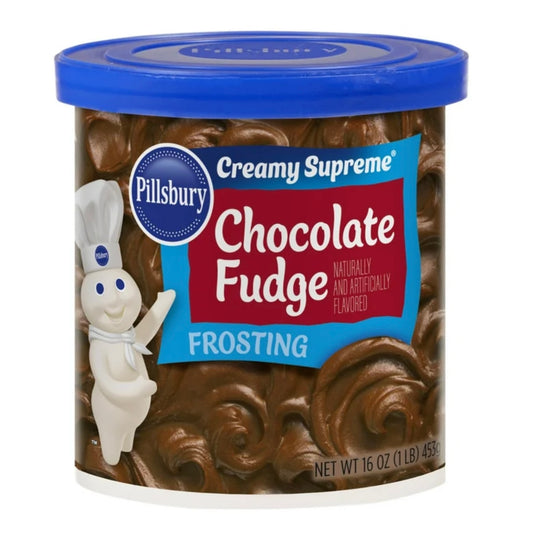Pillsbury Creamy Supreme Chocolate Fudge Frosting (453g)