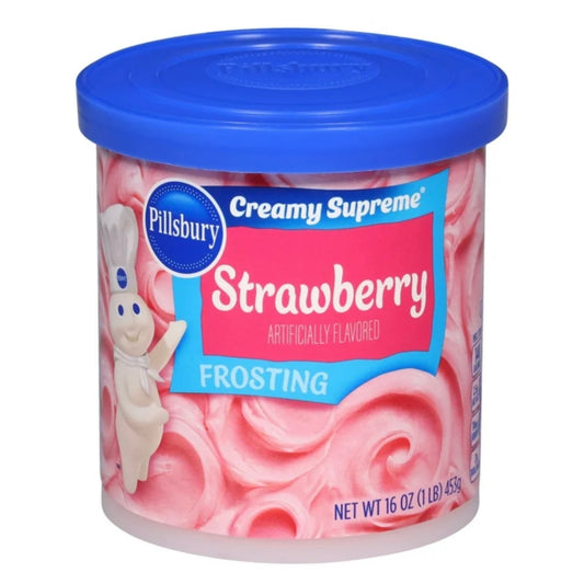 Pillsbury Creamy Supreme Strawberry Frosting (453g)