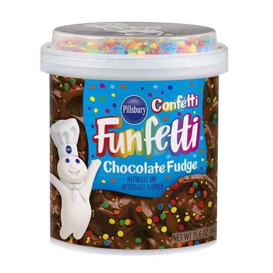 Pillsbury Confetti Funfetti Chocolate Fudge Frosting (442g)