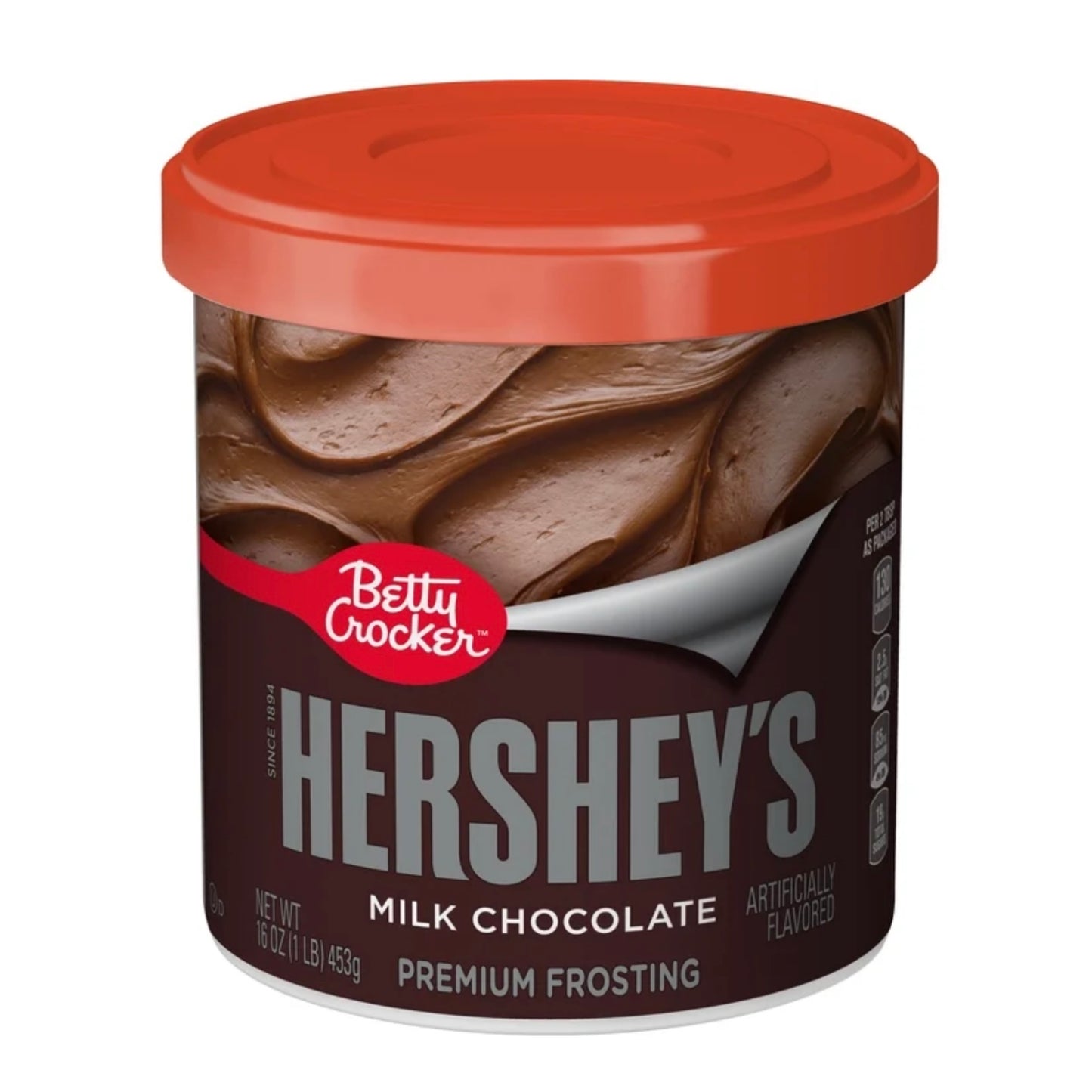 Betty Crocker Hershey’s Milk Chocolate Premium Frosting (453g)