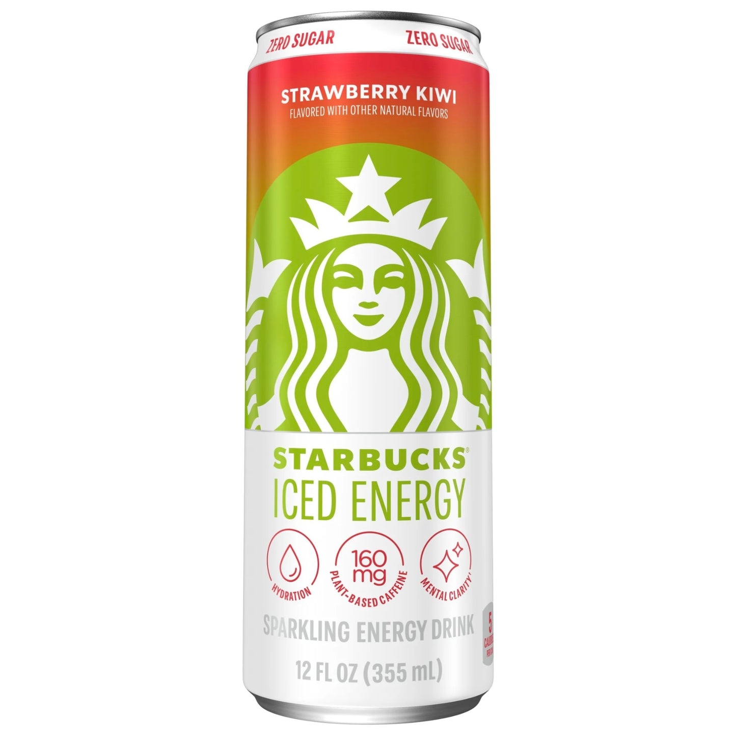Starbucks Iced Energy Strawberry Kiwi Zero Sugar (355ml)