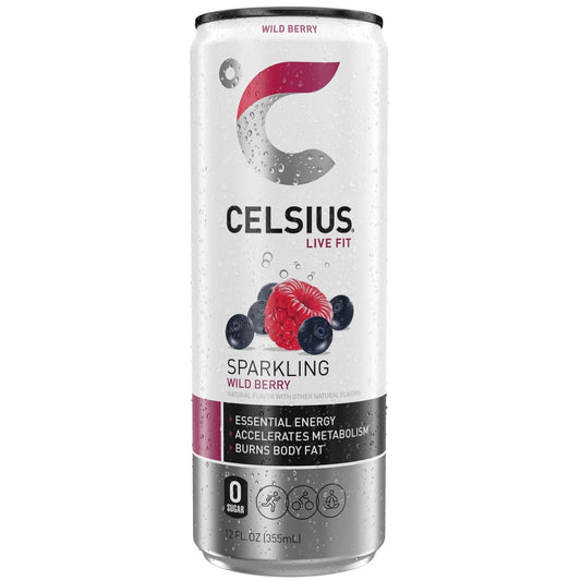 Celsius Sparkling Wild Berry Energy Drink (355ml)