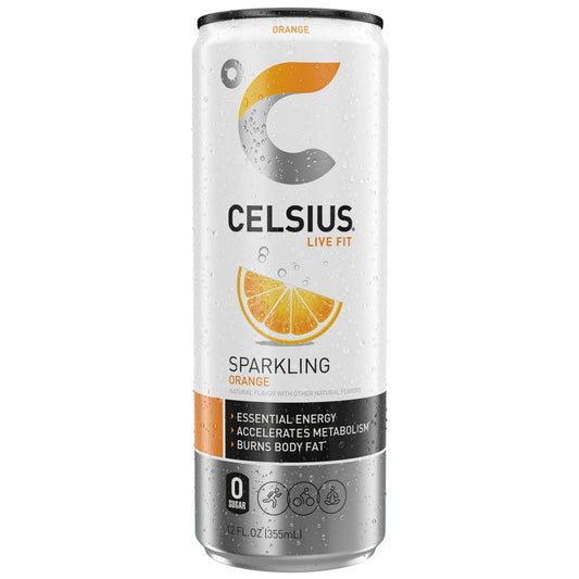 Celsius Sparkling Orange Energy Drink (355ml)