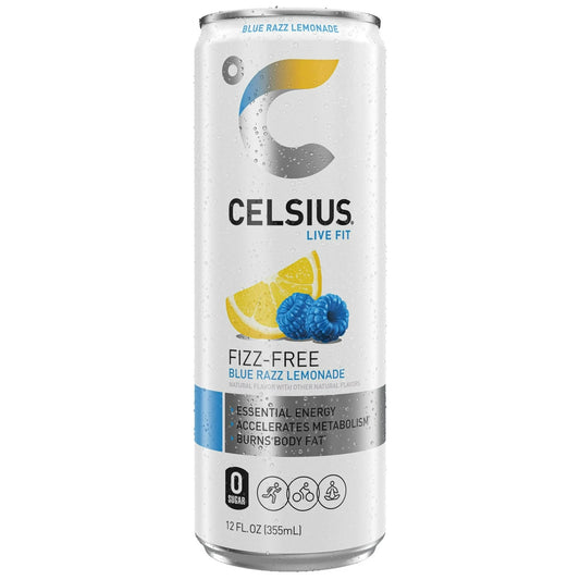 Celsius Fizz Free Blue Razz Lemonade Energy Drink (355ml)