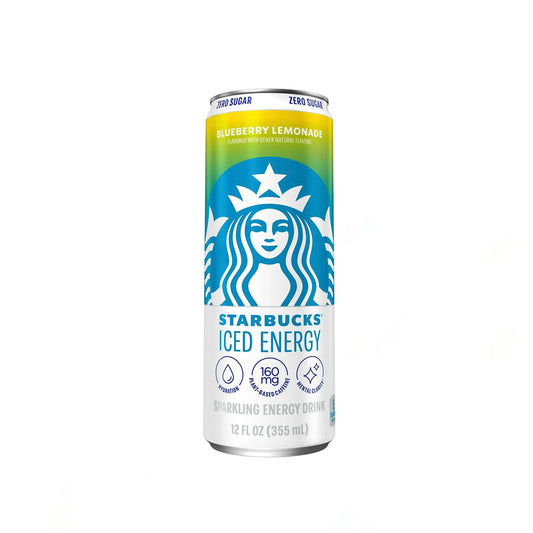 Starbucks Iced Energy Blueberry Lemonade Zero Sugar (355ml)