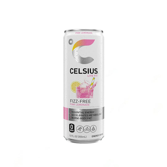 Celsius Fizz Free Pink Lemonade Energy Drink (355ml)