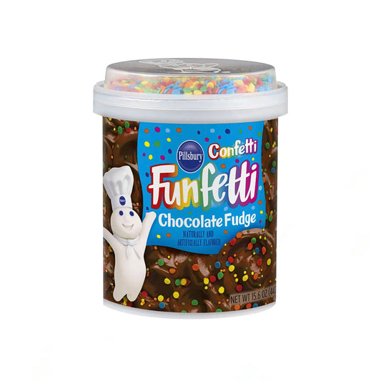 Pillsbury Confetti Funfetti Chocolate Fudge Frosting (442g)