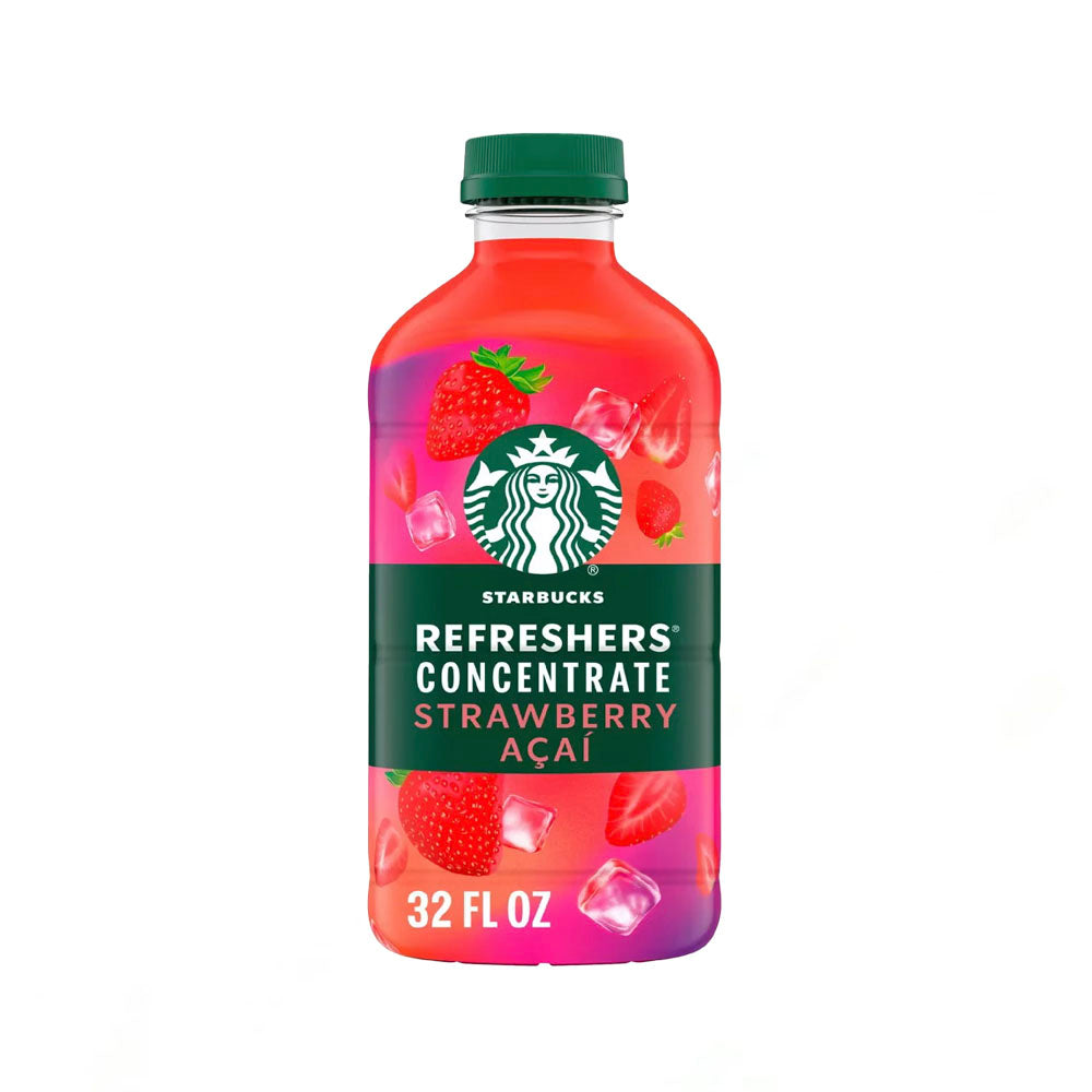Starbucks Refreshers Concentrate Strawberry Açai (32oz)