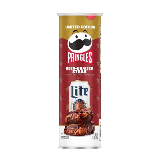 Pringles Beer Braised Steak Limited Edition (158g)