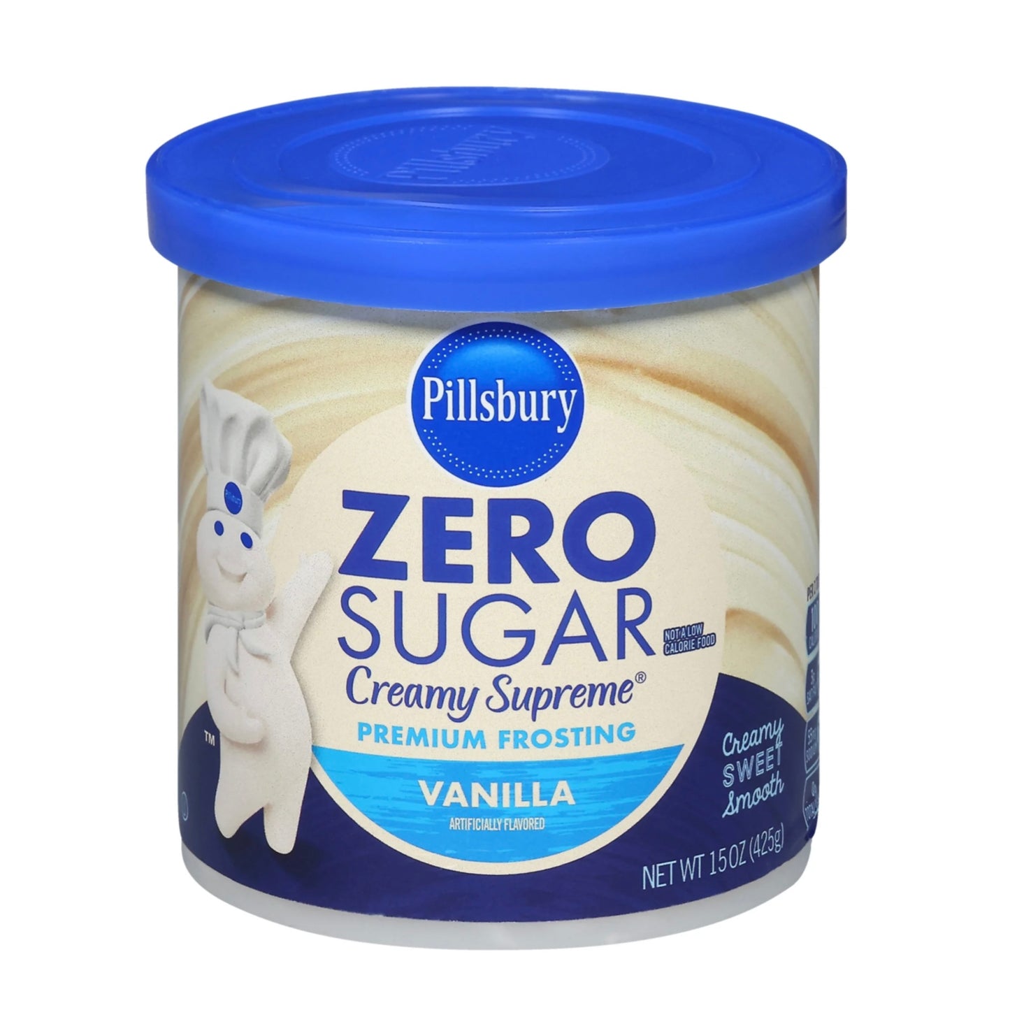Pillsbury Creamy Supreme Vanilla Zero Sugar Frosting (425g)