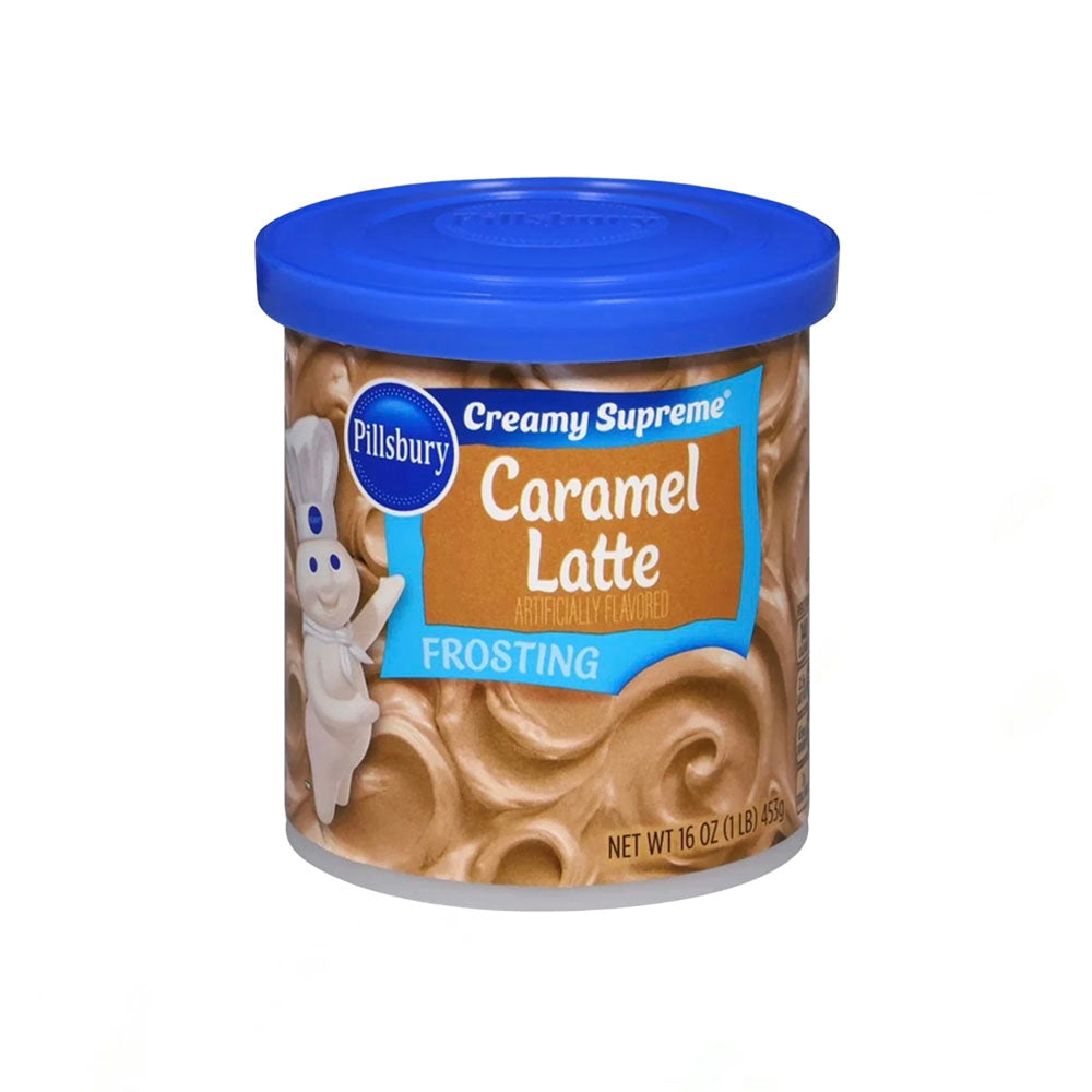 Pillsbury Creamy Supreme Caramel Latte Frosting (453g)