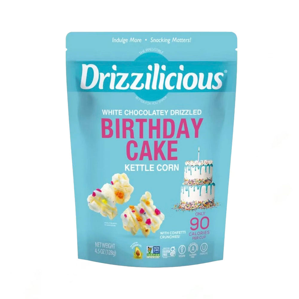 Drizzilicious Popcorn Birthday Cake (128g)