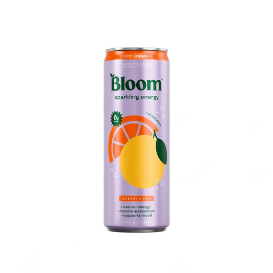 Bloom Juicy Orange Sparkling Energy Drink (355ml)
