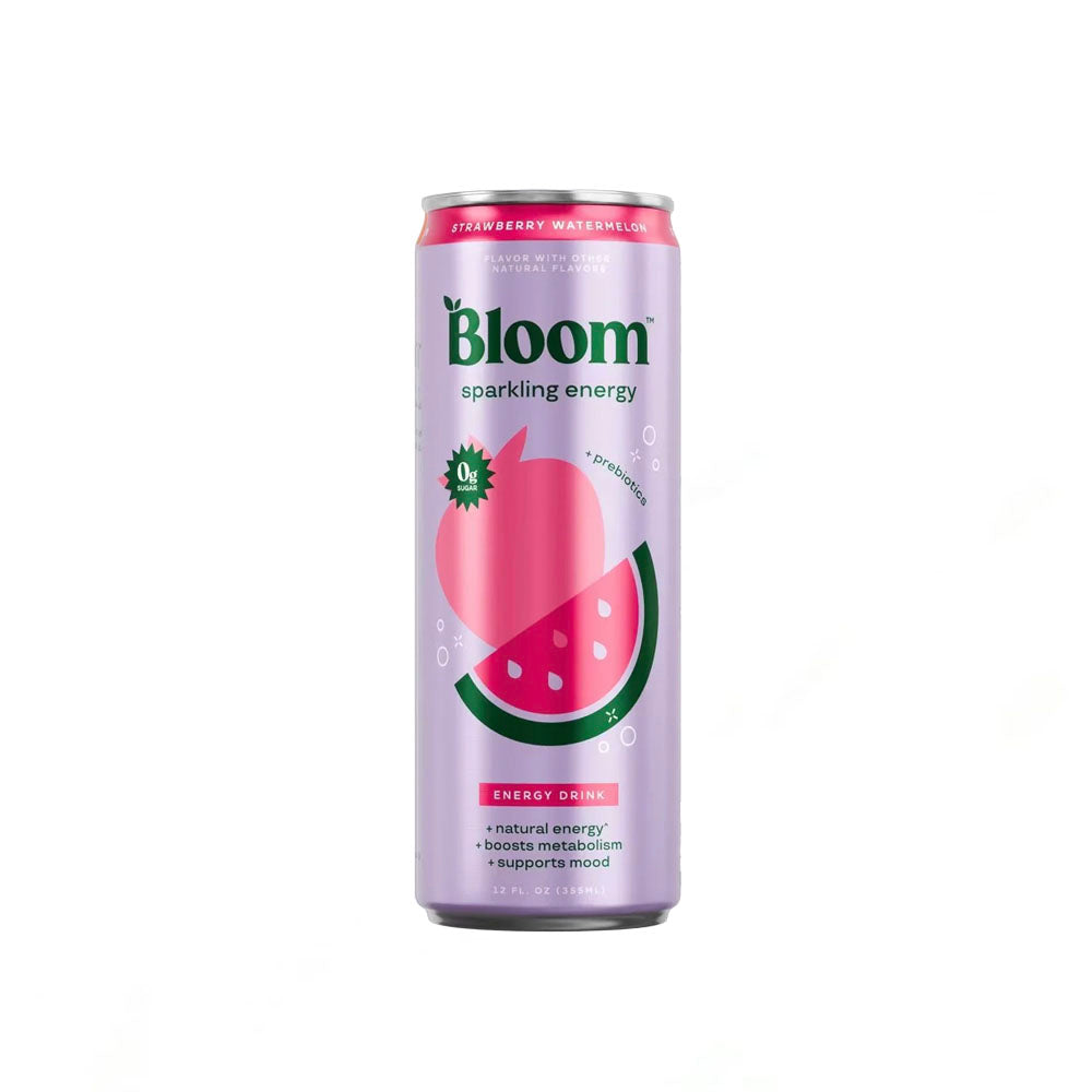 Bloom Strawberry Watermelon Sparkling Energy Drink (355ml)