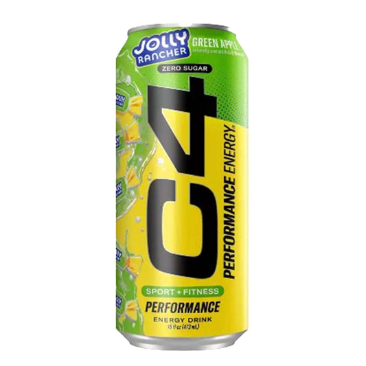 C4 Energy Jolly Rancher Green Apple Zero Sugar