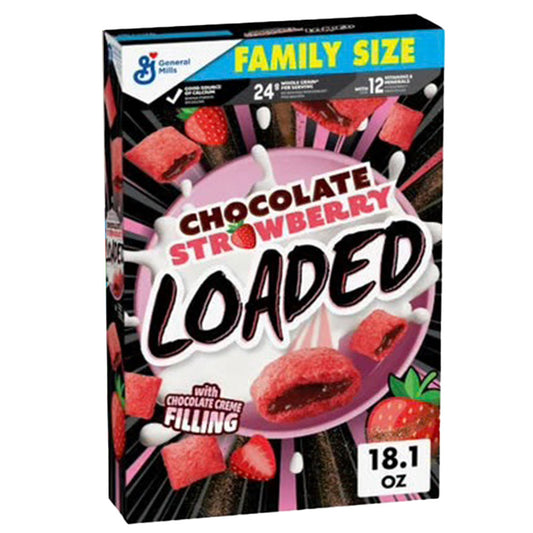 Chocolate Strawberry Loaded Cereal Family Size 513g