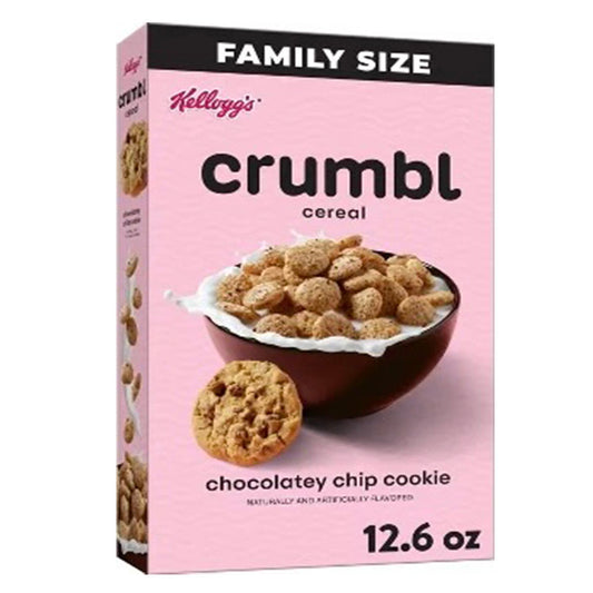 Crumbl Chocolatey Chip Cookies Cereal Family Size 357g