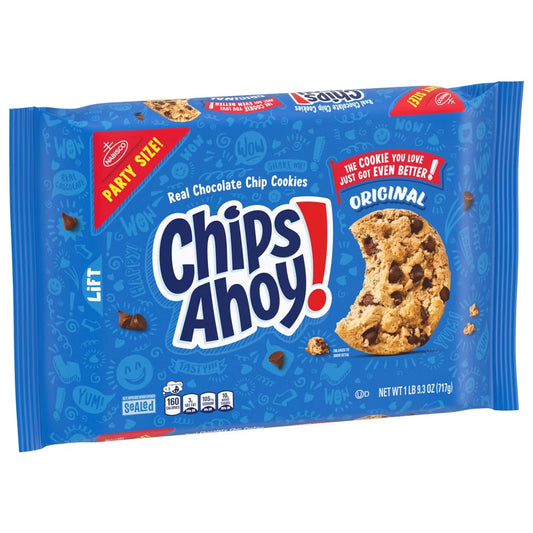 Chips Ahoy Original Chocolate Chip Cookies Party Size (717g)