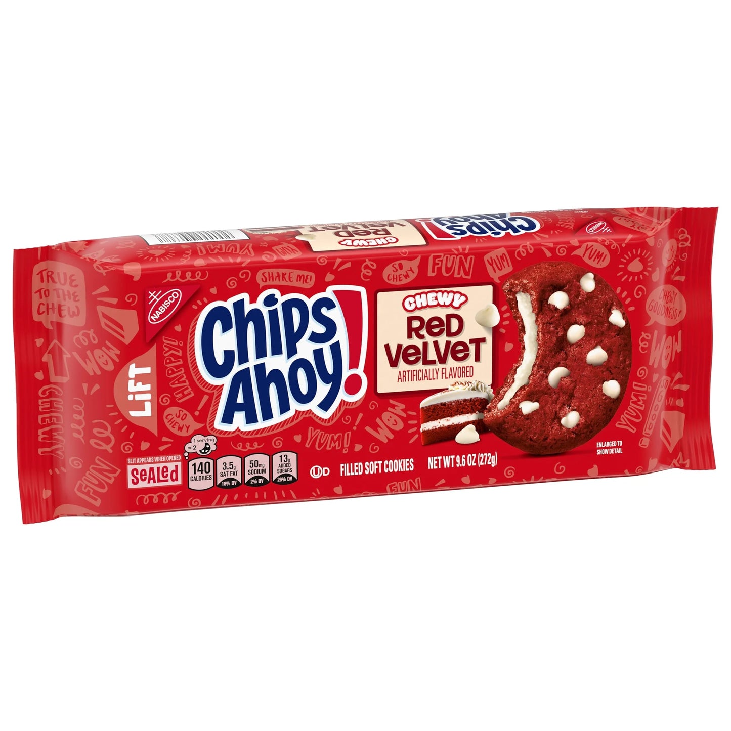 Chips Ahoy Chewy Red Velvet Cookies (272g)