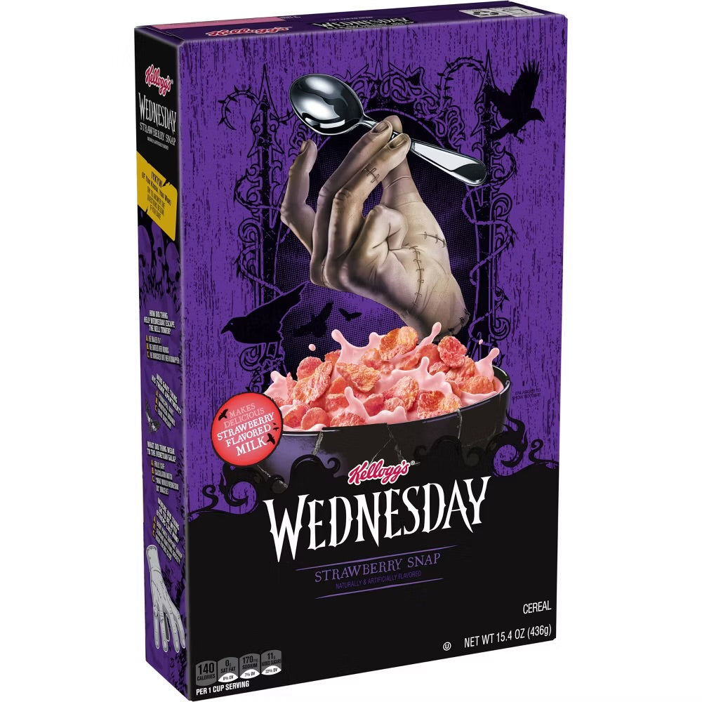 Kellogg’s Wednesday Thing Strawberry Snap Cereal (436g)