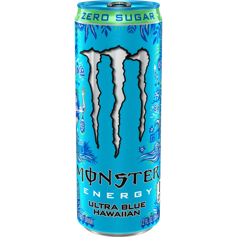 Monster Energy Ultra Blue Hawaiian Zero Sugar (355ml)