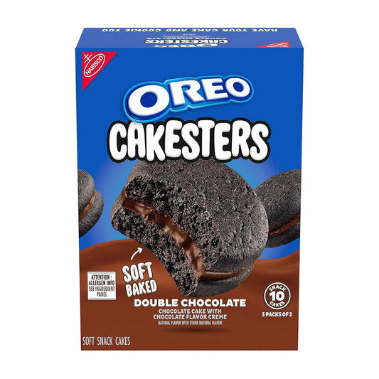 Oreo Double Chocolate Cakesters (285g)