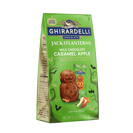 Ghirardelli Jack O’ Lanterns Milk Chocolate Caramel Apple (117g)