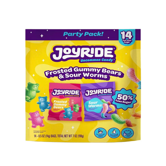 Joyride Bears & Worms Party Pack Fun Size (198g)
