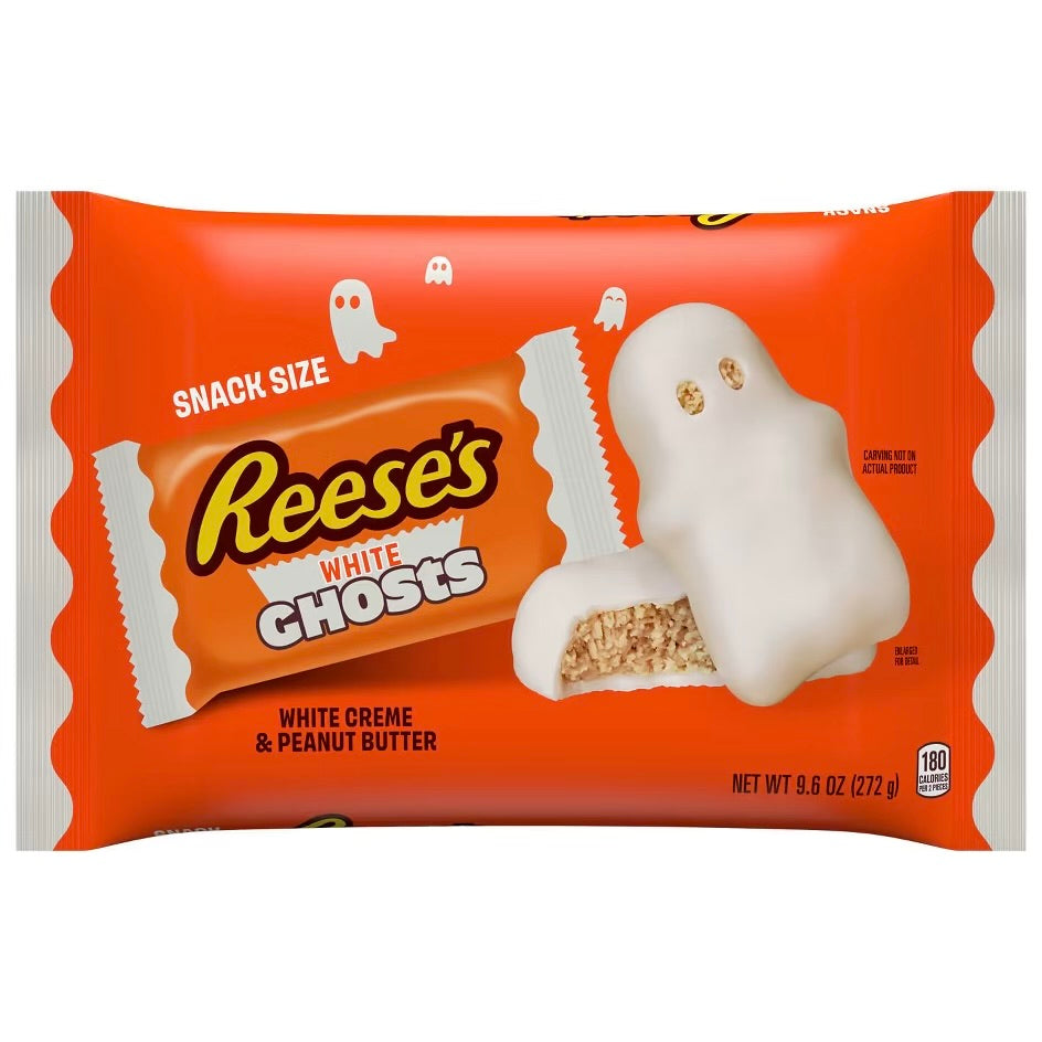 Reese's Peanut Butter White Ghosts Snack Size (272g)