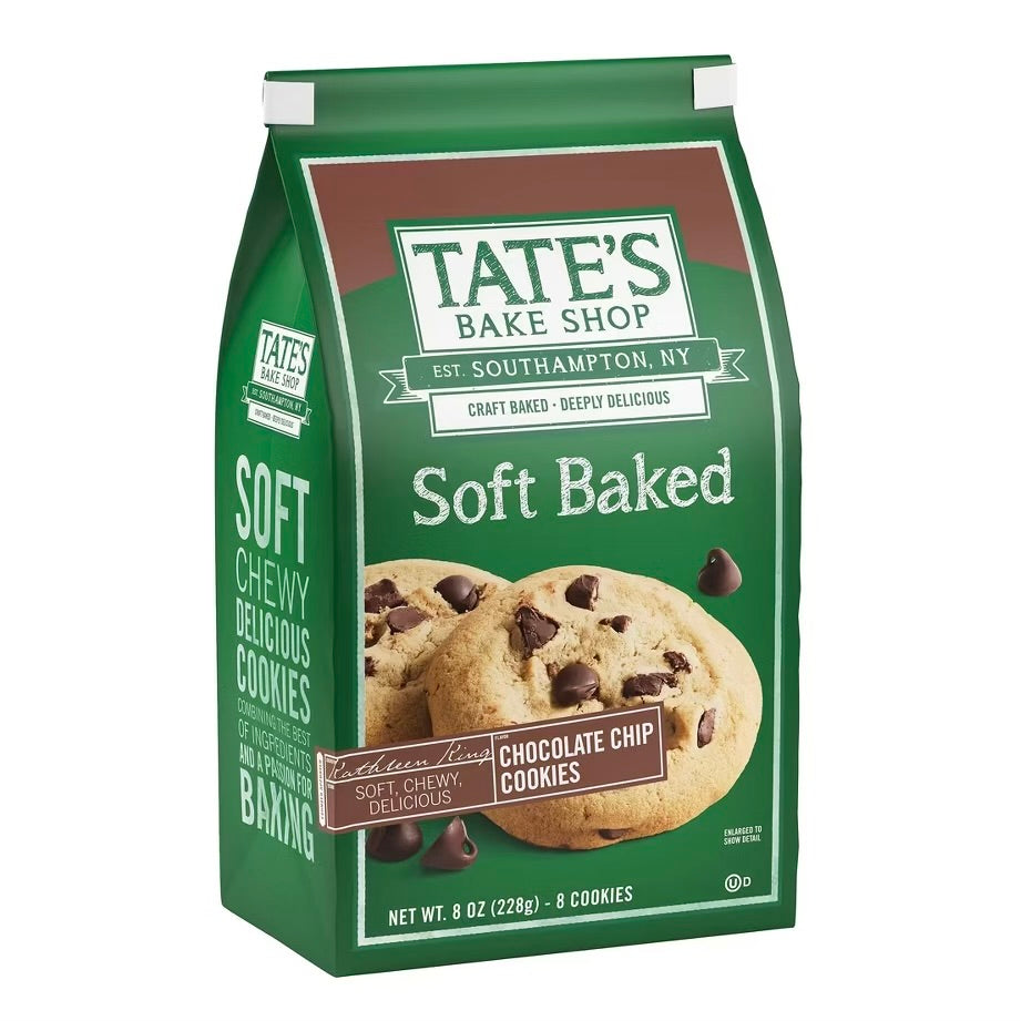 Tate’s Bake Shop Soft Baked Chocolate Chip Cookies (228g)