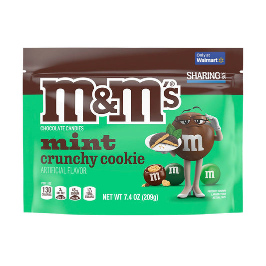 M&M’s Mint Crunchy Cookie Sharing Size (209g)