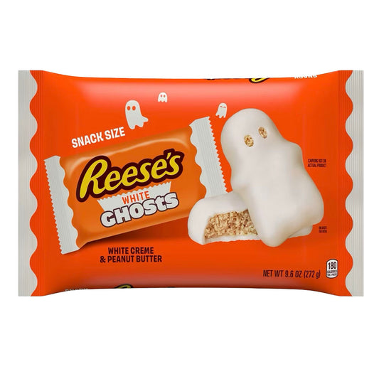 Reese's Peanut Butter White Ghosts Snack Size (272g)