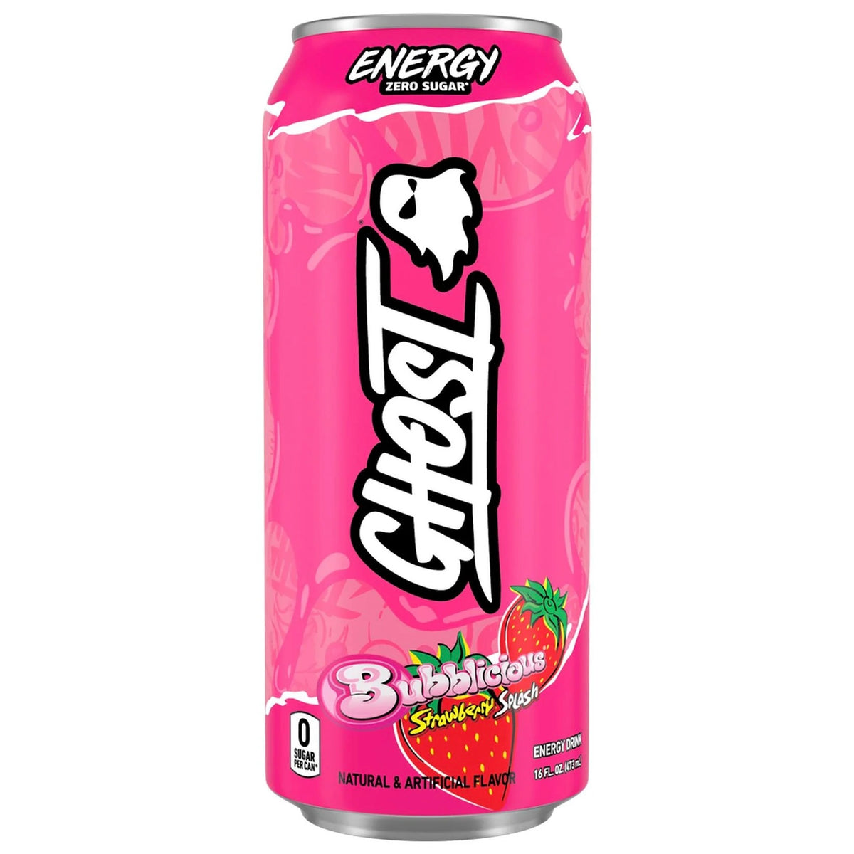 Ghost Energy Bubblicious Strawberry Splash (473ml)