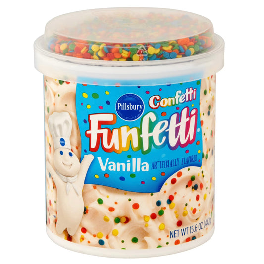 Pillsbury Confetti Funfetti Vanilla Frosting (442g)