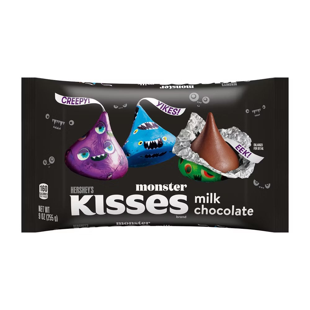 Hershey's Kisses Monster Milk Chocolate (255g)