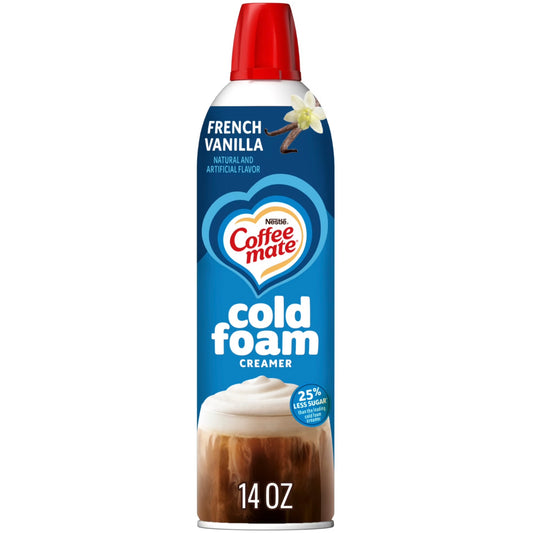 Coffee Mate Cold Foam French Vanilla Creamer (14oz)