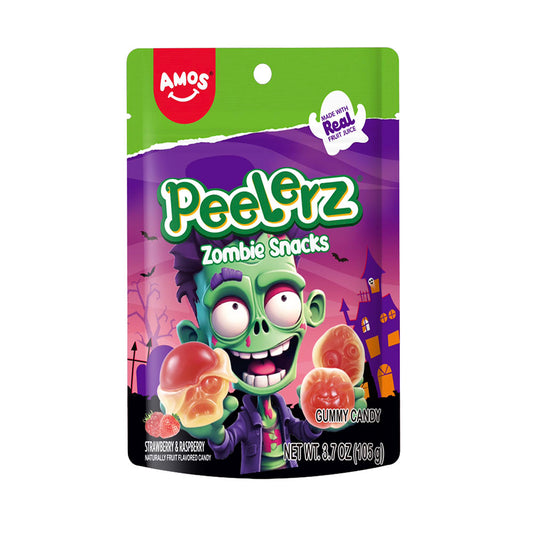 Amos Peelerz Zombie Snacks Strawberry & Raspberry (105g)