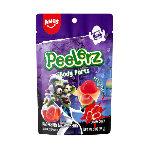 Amos Peelerz Body Parts Raspberry & Strawberry (85g)