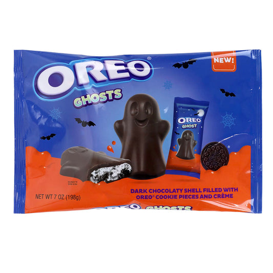 Oreo Crème Filled Dark Chocolate Ghosts Halloween Edition (198g)