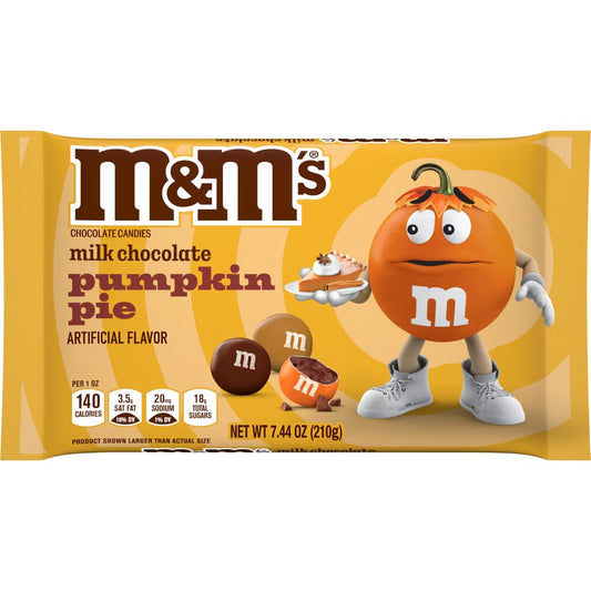 M&M’s Milk Chocolate Pumpkin Pie (210g)