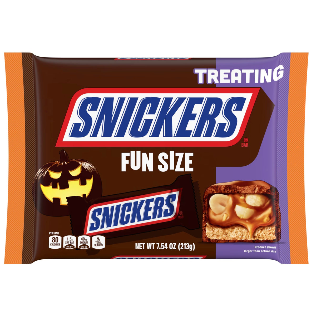 Snickers Fun Size Treating Bag (213g)