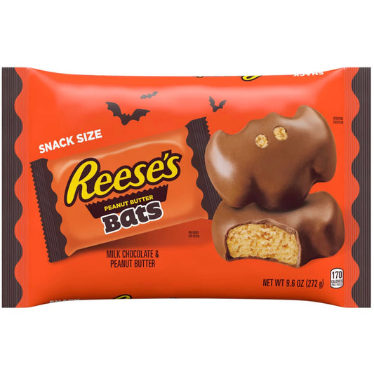 Reese's Peanut Butter Mishaped Bats Snack Size (272g)